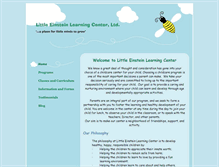 Tablet Screenshot of little-einstein-learning-center-ltd.com